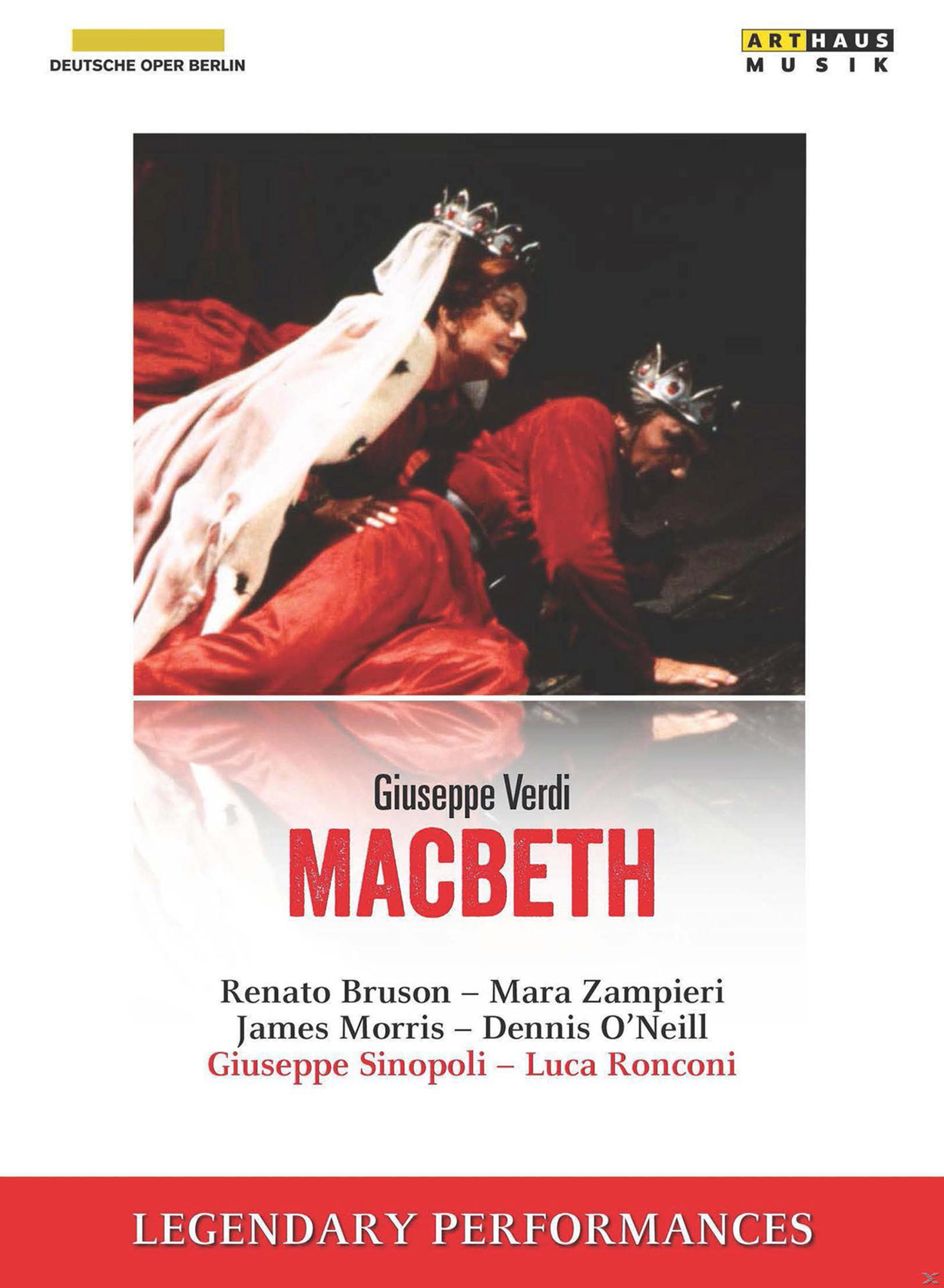 Mara Zampieri, James Morris, Dennis O'neill, Orchester Der Deutschen Oper Berlin, Bruson Renato - Macbeth  - (DVD)