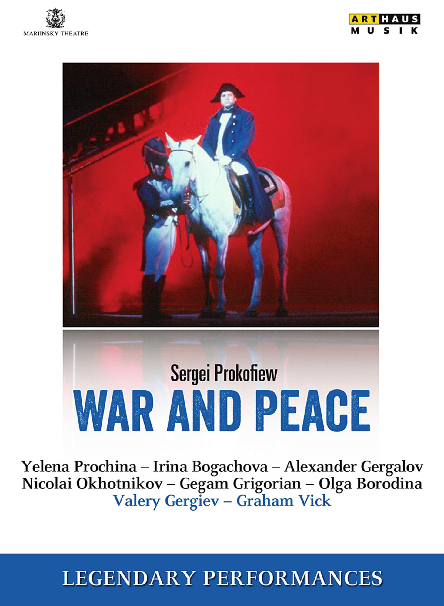 Alexander Gergalov, Elena Prokina, - (DVD) Krieg - Kirov Gerelo, Gegam Borodina, Und Olga Frieden Grigorian, Vassily Orchestra