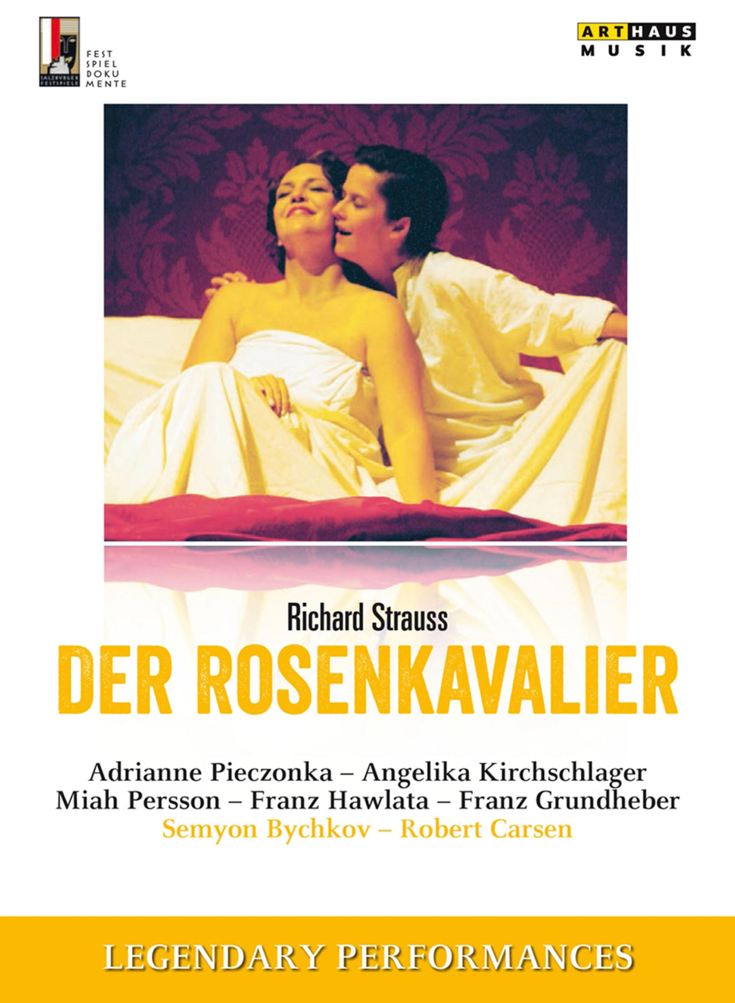 Hawlata Pieczonka, - Kaiserfeld, Ingrid Rosenkavalier (DVD) Franz Wiener Der Miah Kirchschlager, Angelika Adrianne Persson, - Philharmoniker,