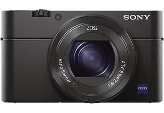 SONY Cyber-shot DSC-RX100 III Zeiss Kit NFC Digitalkamera Schwarz, 2.9x opt. Zoom, Xtra Fine/TFT-LCD, WLAN