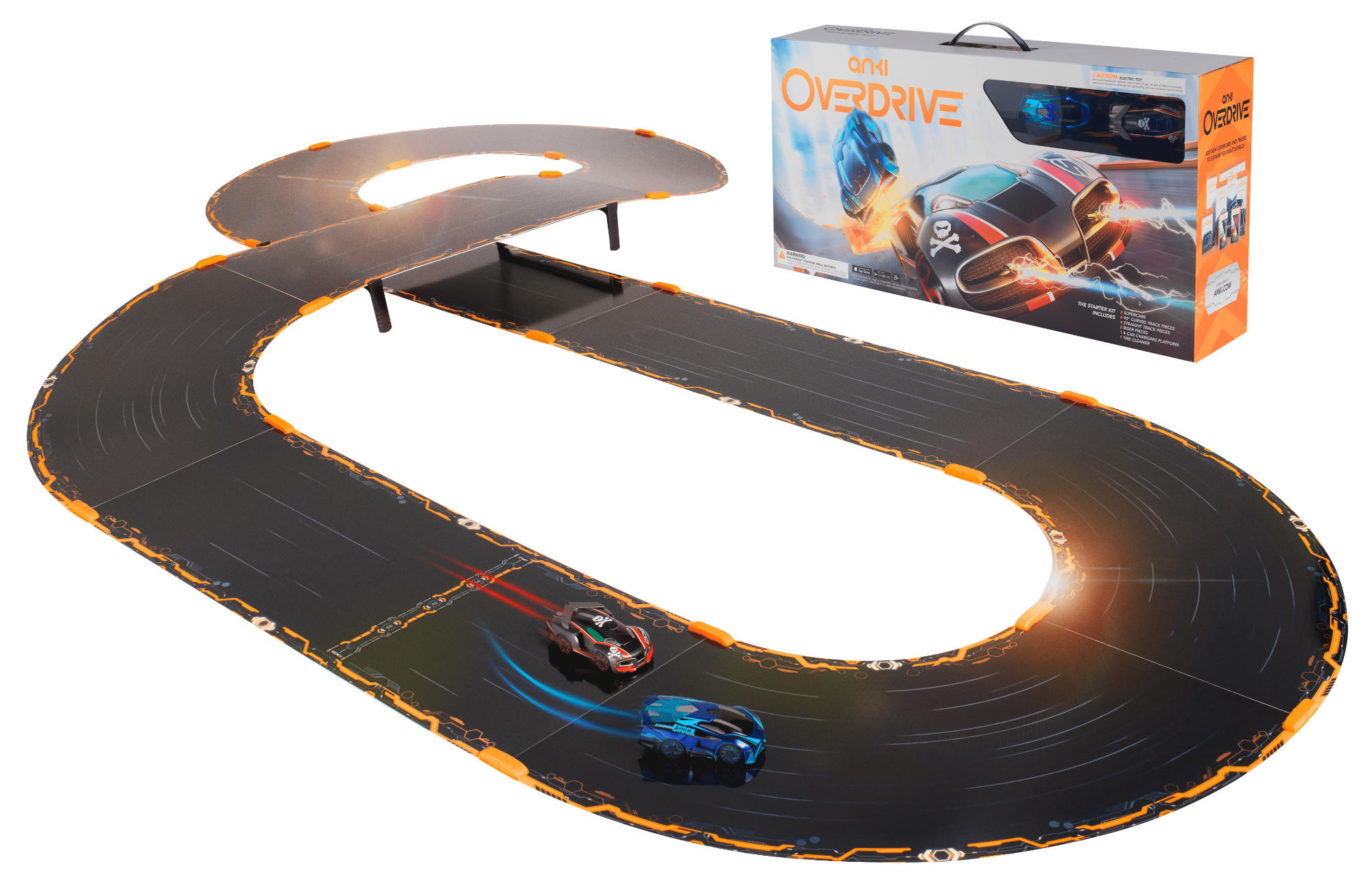 ANKI Overdrive Starter Kit - Autorennbahn (Mehrfarbig)