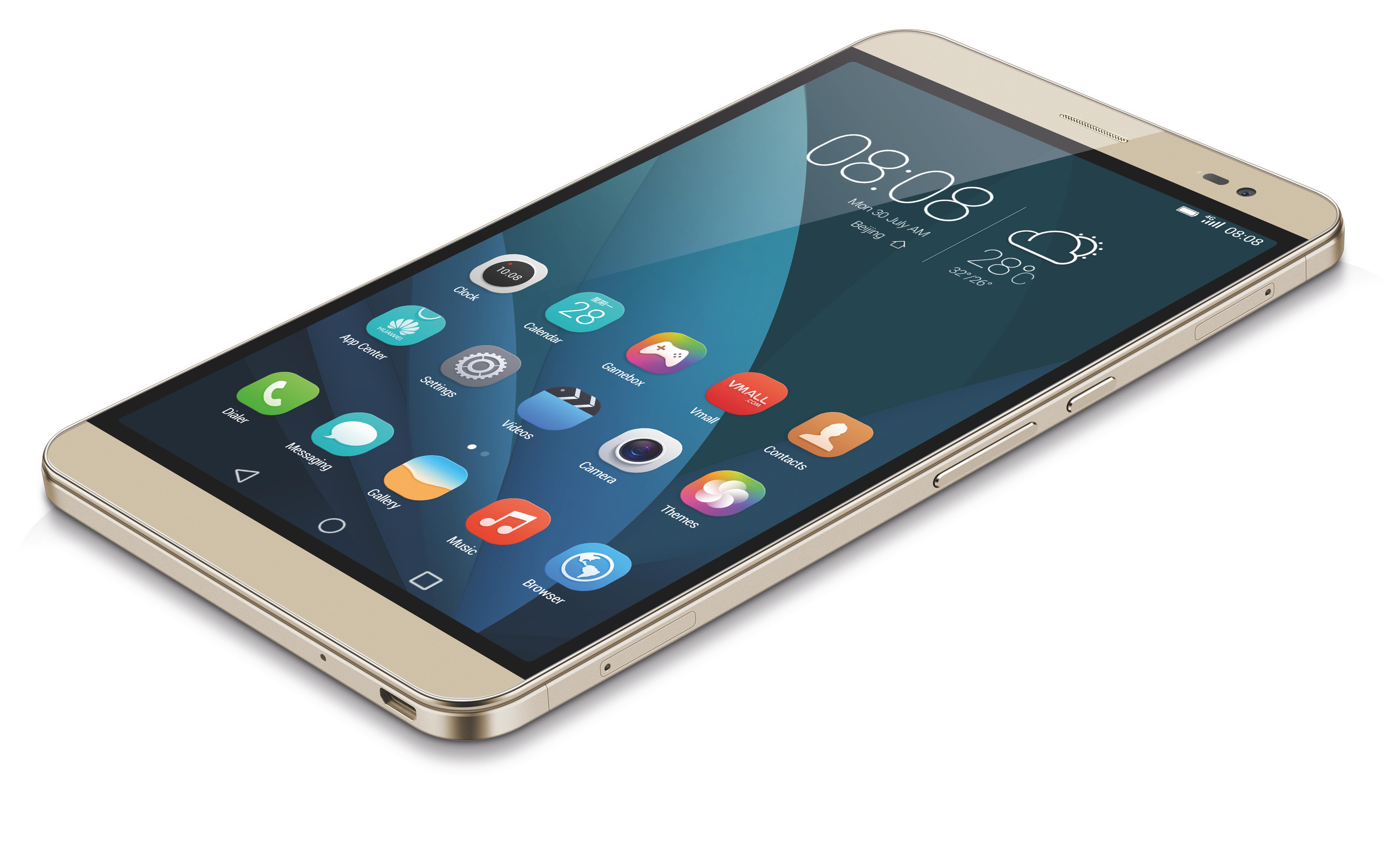 HUAWEI MediaPad X2 7.0, Tablet, 32 GB, 7 Zoll, Gold
