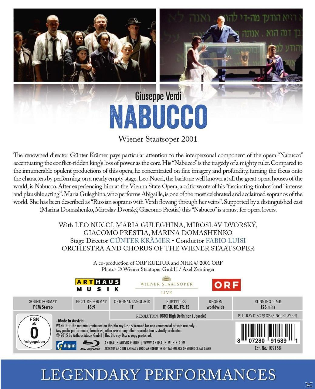 Maria Guleghina, Fabio Luisi, Nucci Leo - Nabucco  - (Blu-ray)