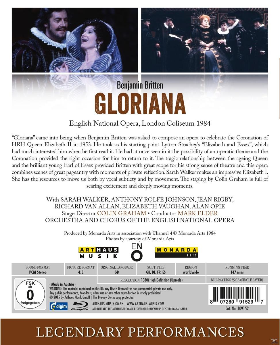 - Gloriana Elder Jean (Blu-ray) Rigby, Mark Walker, - Sarah