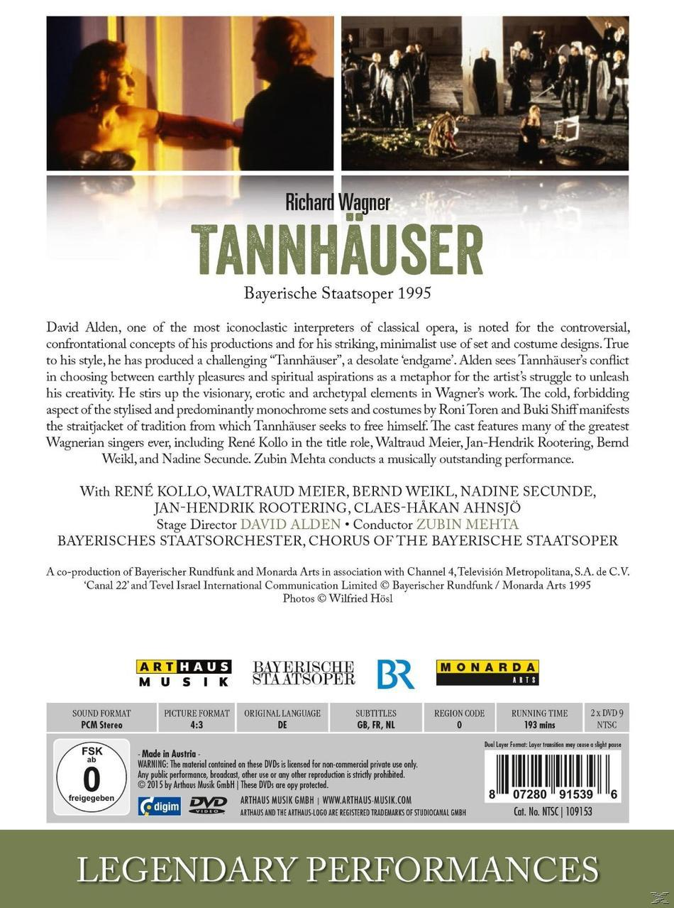VARIOUS, Bayrisches Staatsorchester - Tannhäuser  - (DVD)