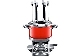 SILIT Silit Fondue-Set Passion, rosso - Fonduta & Fondue-Chinoise (Rosso/Acciaio inossidabile)