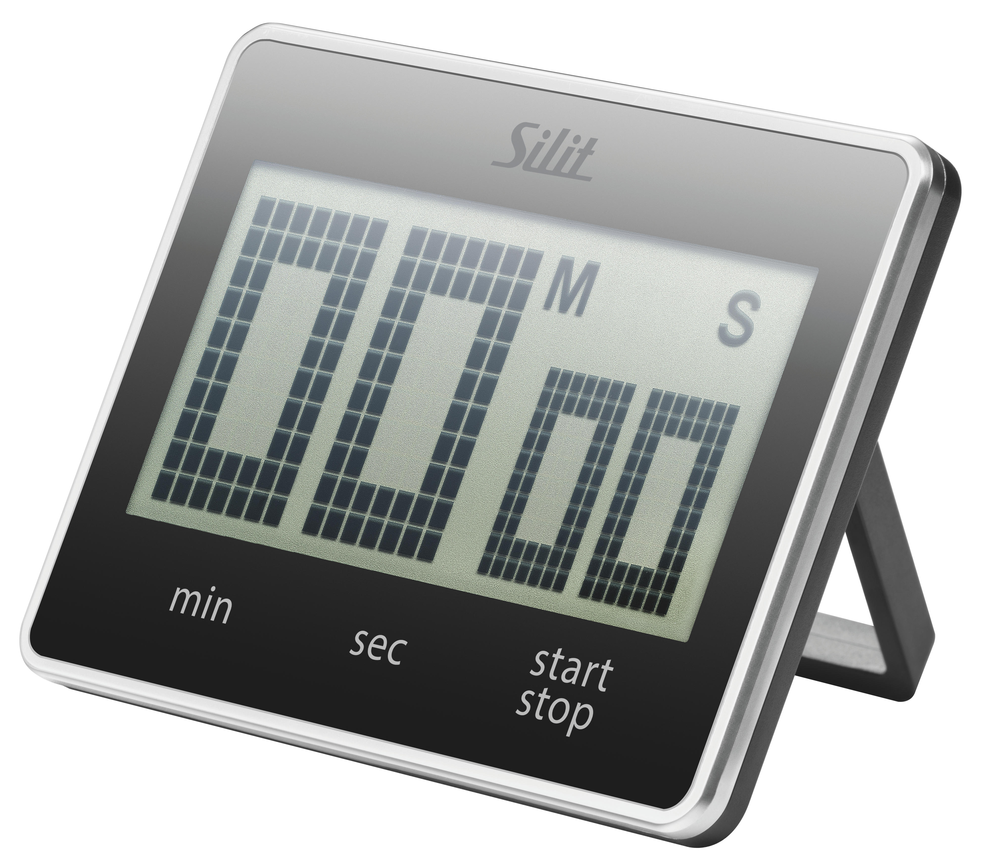 SILIT 21.4128.8619 Attimo  Digitaler Kurzzeitmesser Schwarz