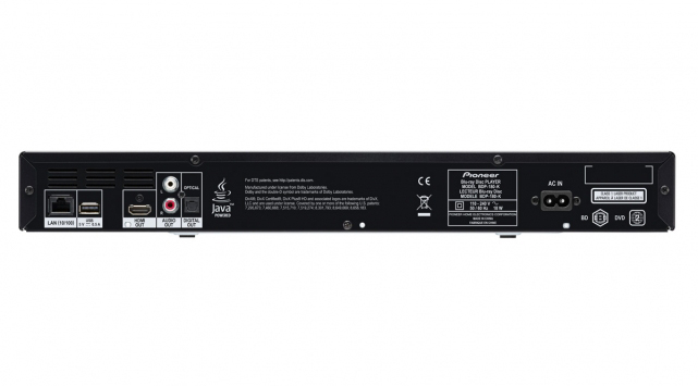 PIONEER BDP-180S 3D Blu-ray Player Silber