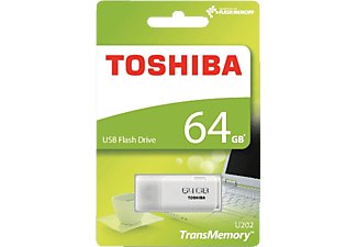 TOSHIBA TOSHIBA TransMemory U202, 64 GB, bianco - Chiavetta USB  (64 GB, Bianco)