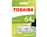 TOSHIBA TOSHIBA TransMemory U202, 64 GB, bianco - Chiavetta USB  (64 GB, Bianco)