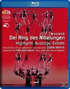 Zubin/comunitat Valencia Mehta - Der Ring Des Nibelungen (Az)  - (Blu-ray)