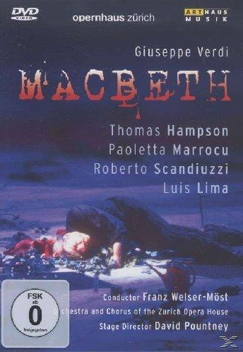 Thomas Hampson, (DVD) Roberto - Zürich Scandiuzzi, Macbeth Lima, Oper VARIOUS, Marrocu, Luis Der - Paoletta Orchester