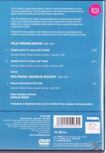 Charles/boston So Munch - Sinfonien 3+4  - (DVD)