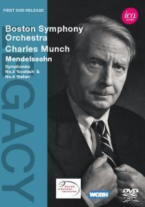 Charles/boston So Munch - Sinfonien 3+4  - (DVD)