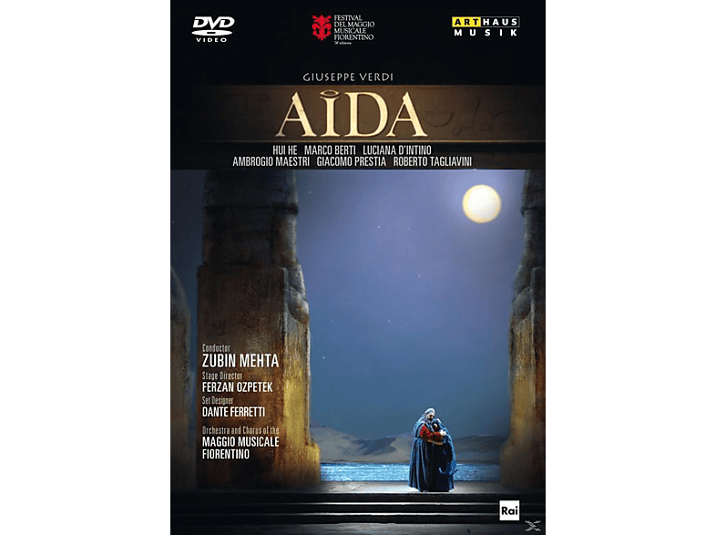 Hui He, Marco Berti, Luciana D\'intino, Ambrogio Maestri, Giacomo Prestia, Roberto Tagliavini, Maggio Musicale Fiorentino - Aida  - (DVD)