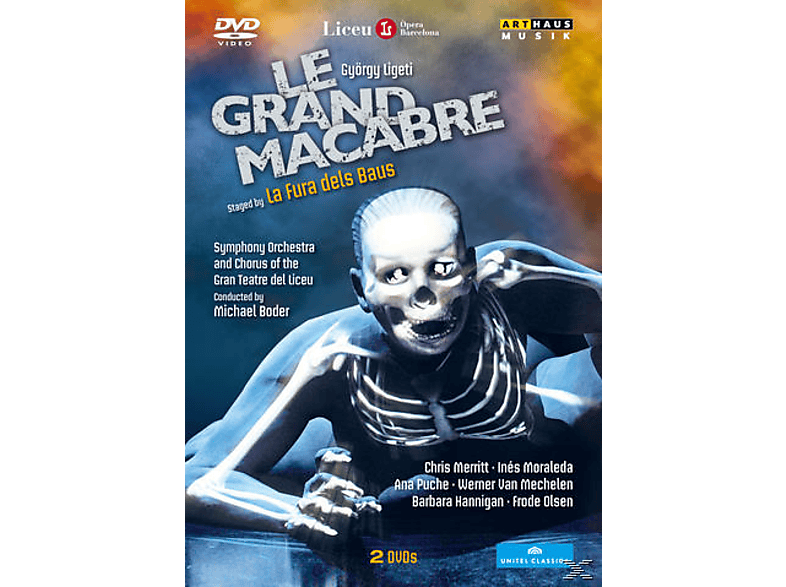 Chris Merritt, Ines Moraleda, Ana Puche, Symphony Orchestra & Chorus of the Grand Teatre del Liceu - Le Grand Macabre  - (DVD)
