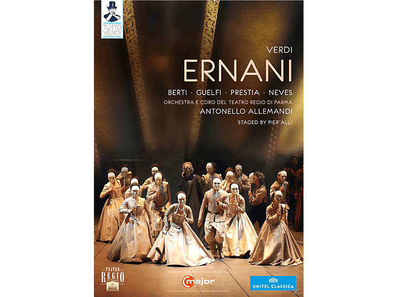 Giacomo Prestia, Alessandro Svab, Samuele Simoncini, Susan Neves, Marco Berti, Nicoletta Zanini, Orchestra Del Teatro Regio Di Parma, Coro Del Teatro Regio Di Parma, Carlo Guelfi - Ernani  - (DVD)