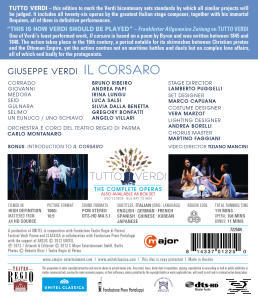 Orchestra/Coro Teatro Regio Pa, Montanaro/Ribeiro/Papi/Lungu - Il Corsaro  - (Blu-ray)