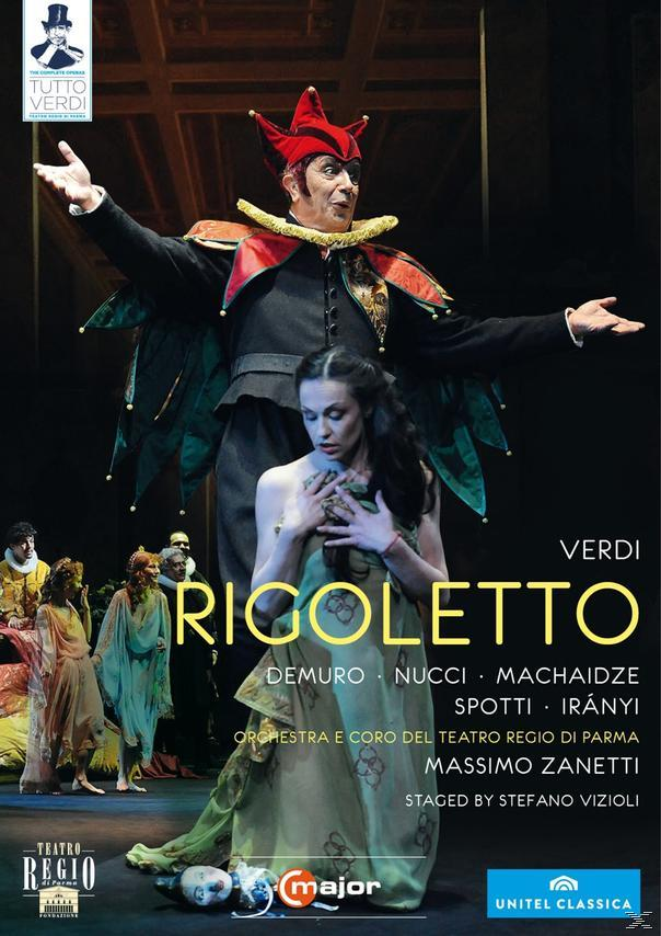 Francesco Demuro, Nino Machaidze, Coro E - Regio - Stefanie, Marco Parma, Rigoletto Orchestra Spotti, Teatro (DVD) Leo Nucci Iranyi Del Di