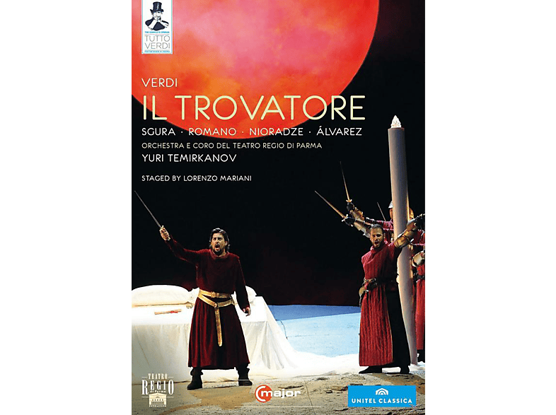 Teatro Álvarez, Sgura, Regio (DVD) Teresa Nioradze, Marcelo Parma Mzia Orchestra - Claudio Teatro Trovatore Di Coro Parma, Romano, Il - Di Del Regio Del