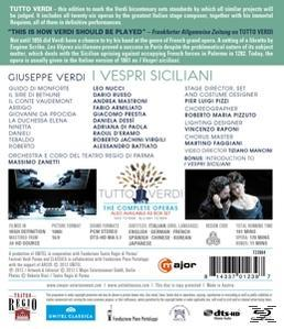 Orchestra/Coro Teatro Regio Pa, Zanetti/Nucci/Russo/Mastroni (Blu-ray) - - I Siciliani Vespri