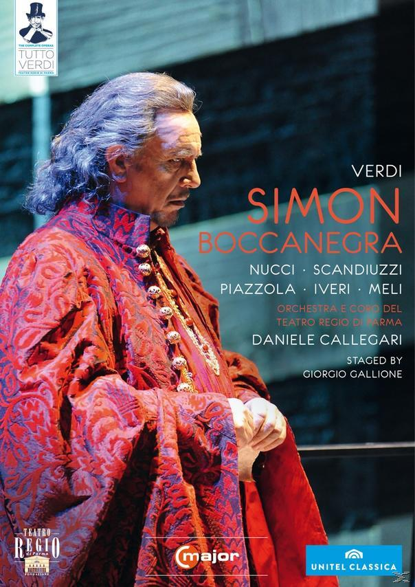 Simone Piazzola, Tamar Iveri, - Parma, Orchestra Regio Coro Simon Leo Boccanegra Scanduzzi, Nucci E - (DVD) Teatro Del Di Roberto