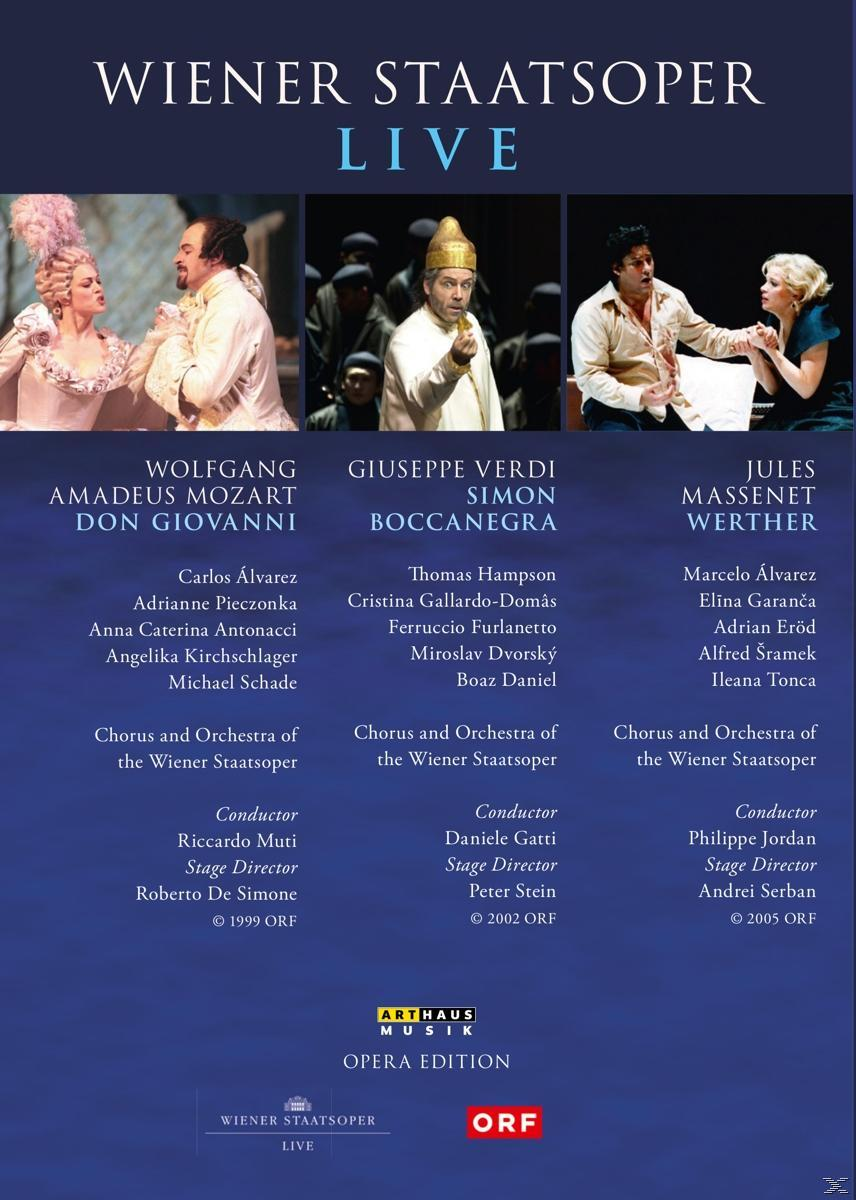 Live Wiener - (DVD) VARIOUS, Wiener Staatsoper Staatsoper -