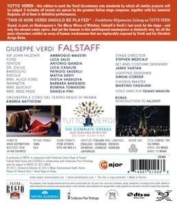 Orchestra/Coro Teatro Regio Pa, Battistoni/Maestri/Salsi Falstaff - (Blu-ray) 