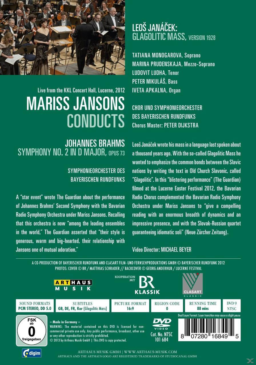 Chor Des Bayerischen No. - (DVD) - Des Mariss Symphony & Sinfonieorchester 2 Rundfunks, Mass Rundfunks Bayerischen Glagolitic Conducts Jansons