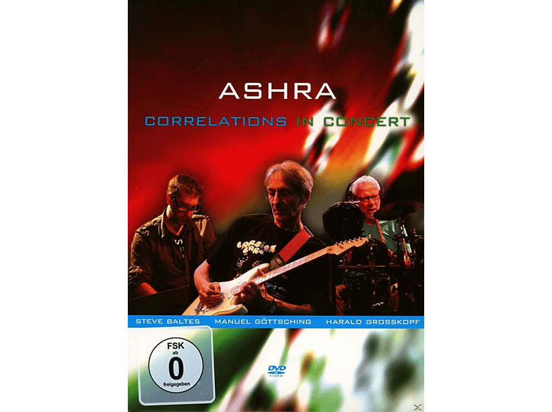 Ashra - Correlations In Concert  - (DVD)