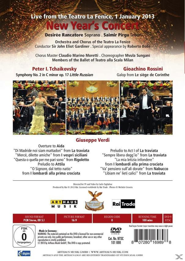 Chorus La Orchestra the (DVD) 2013 - Neujahrskonzert Teatro of and - Fenice