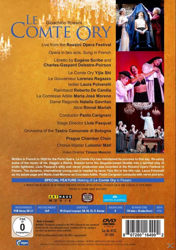 Prague Chamber Choir, Orchestra of the Teatro Comunale di Bologna - Le Comte Ory  - (DVD)