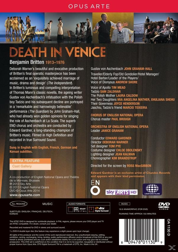 VARIOUS, English National Opera Orchestra, (DVD) National the - Venice English of - Chorus Opera In Death