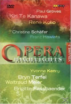 Various Composers Vol. III Kanawa) (Te - Highlights Opera (DVD) 