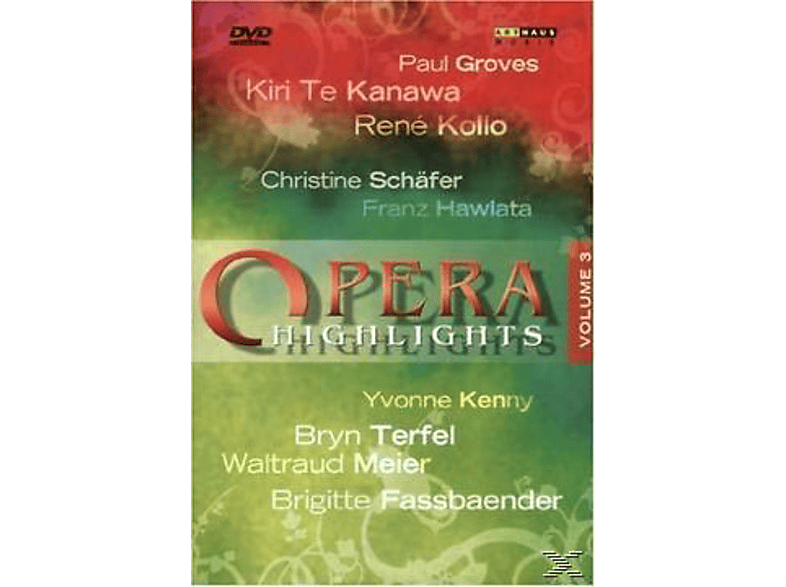Various Composers Vol. III Kanawa) (Te - Highlights Opera (DVD) 