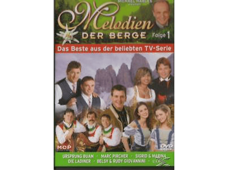VARIOUS - Melodien Der Berge Folge 1  - (DVD) | Musik-DVD & Blu-ray