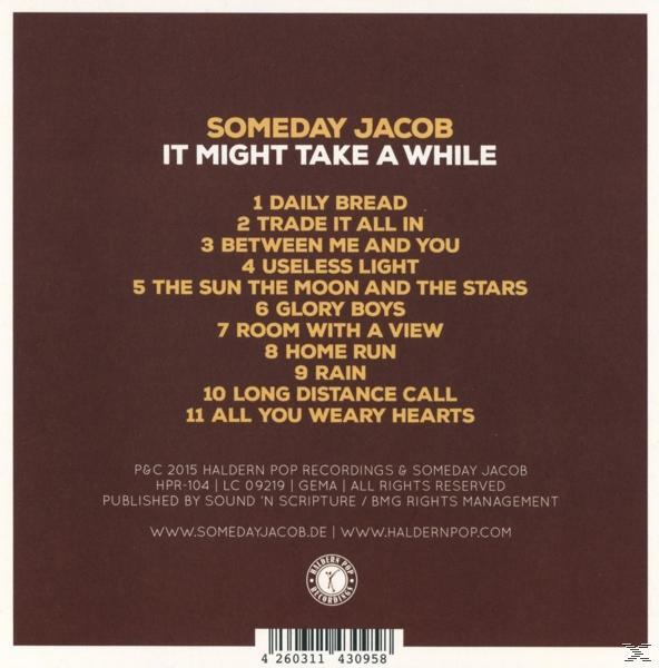 Someday Jacob - It - Might A (CD) While Take