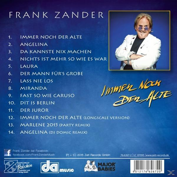 Frank Zander - Immer Noch Der Alte  - (CD)