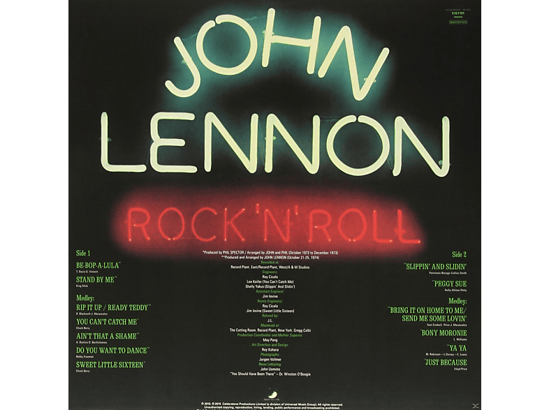 John Lennon - Rock 'n' Roll (Limited Edition) Vinyl