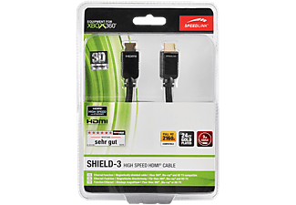 SPEED LINK SPEED LINK Xbox 360 SHIELD-3 High Speed HDMI kábel, Ethernet, 3m