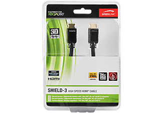 SPEED LINK SPEED LINK Xbox 360 SHIELD-3 High Speed HDMI kábel, Ethernet, 5m