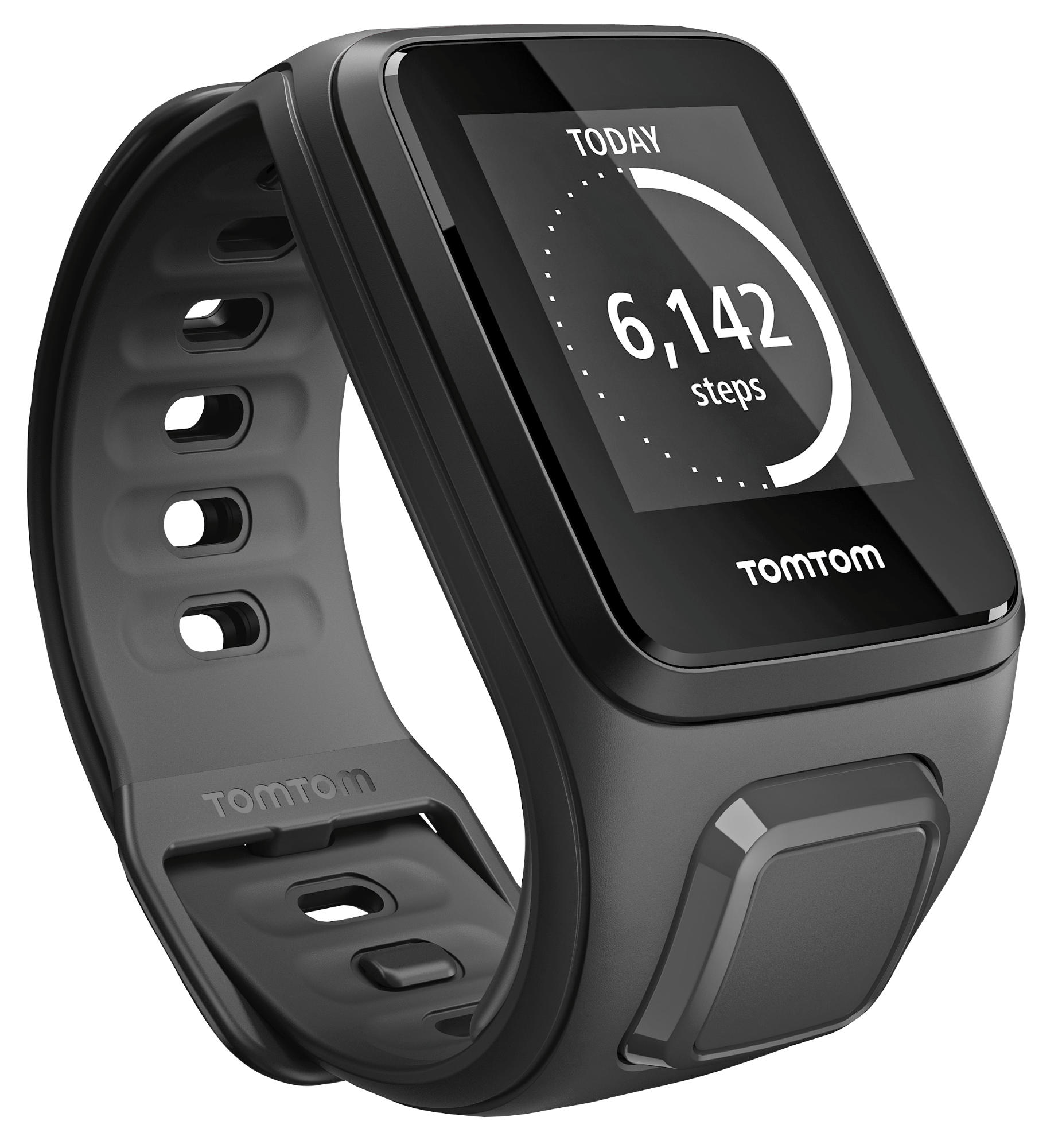 Reloj deportivo - Tom Tom Spark Cardio + Music, Negro, Pequeño