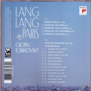 Achterkant van het album met songtitels, een silhouet van een stadsgezicht en het Sony-label.