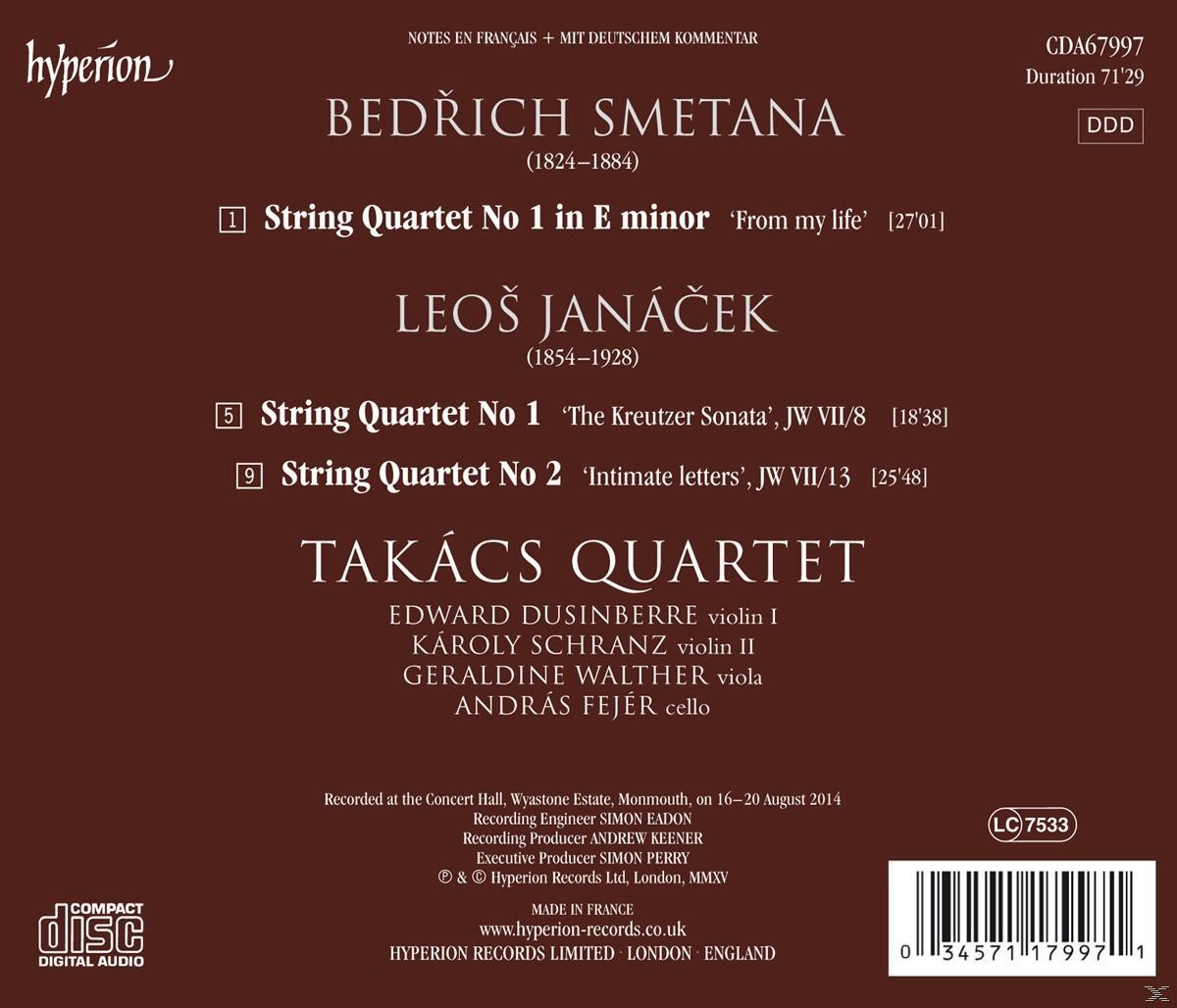 Bedřich Smetana, Takacs Quartet - Streichquartette  - (CD)