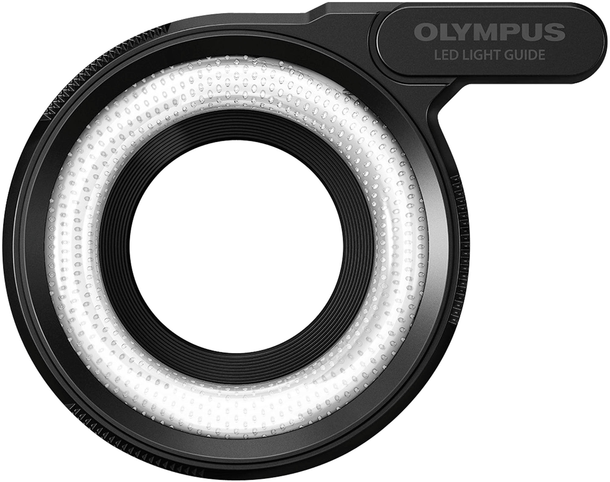 OLYMPUS LG-1 LED, Lichtleiteraufsatz, Schwarz
