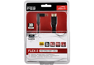 SPEED LINK PlayStation 3 FLEX-3 High Speed HDMI kábel, fekete