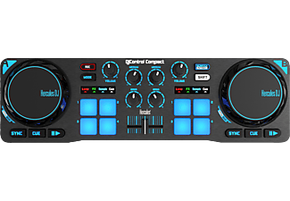 HERCULES DJ Control Compact - contrôleur DJ (Noir)