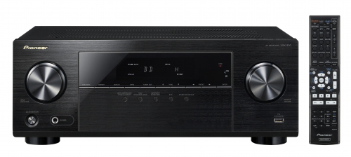PIONEER VSX-330K AV-Receiver (5 Kanäle, 105 Watt pro Kanal, Schwarz)