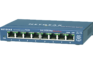 NETGEAR Switch ProSAFE FS108, 8-Port (FS108-300PES)