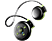 CELLULARLINE cellularline Scorpion - Écouteur On-Ear - Bluetooth - Noir - Cuffie Bluetooth (On-ear, Nero/verde)